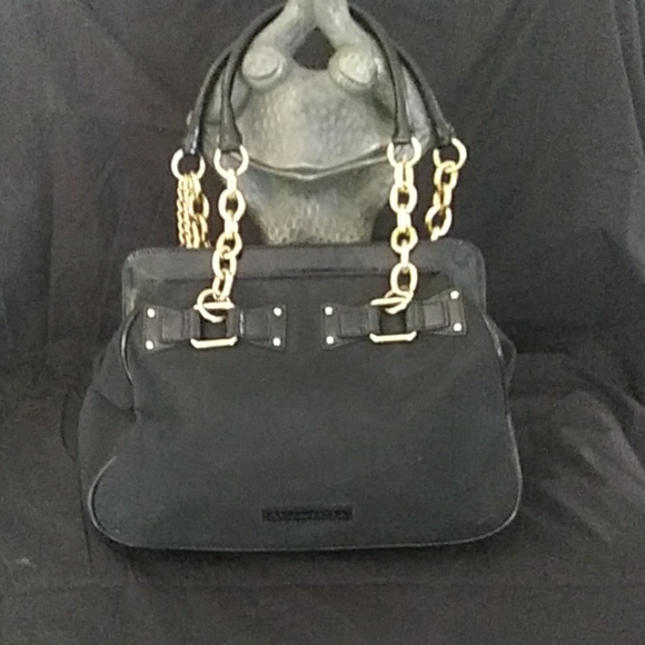 BCBG MAX AZRIA Black Fabric shoulder purse - Picture 1 of 7